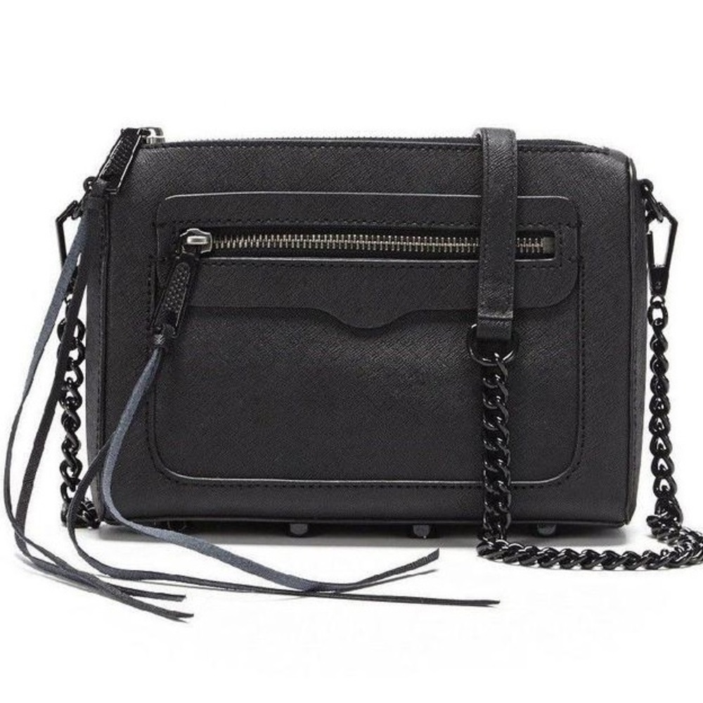 Rebecca minkoff Avery all black crossbody